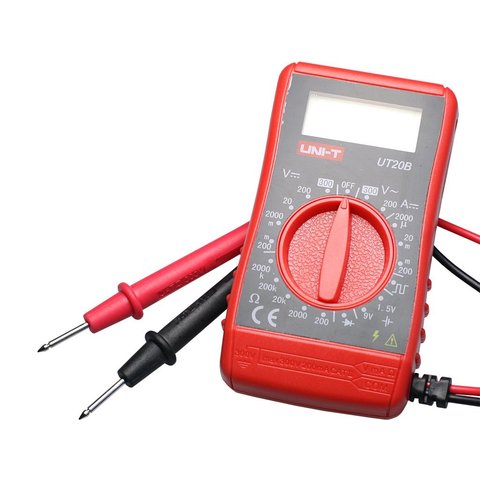 Карманный цифровой мультиметр UNI-T UT20B Превью 2