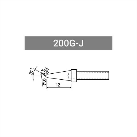 Паяльне жало Quick 200G-J Прев'ю 1