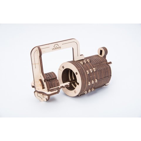 Механический 3D-пазл UGEARS Кодовый замок Превью 3