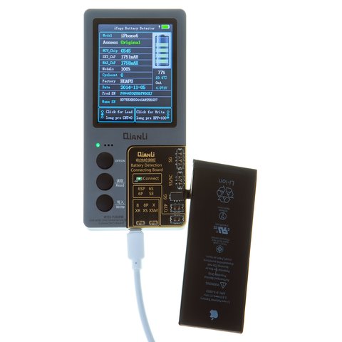 Акумулятор для iPhone 6, Li-Polymer, 3,82 B, 1810 мАг, High Copy, original IC, #616-0805/616-0809/616-0806 Прев'ю 1
