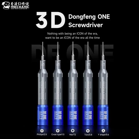 Набор отверток Mechanic Dongfeng DF One 3D, 5 in 1 Превью 2