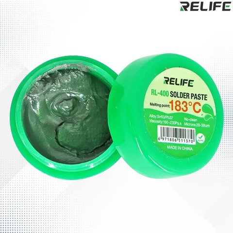 BGA паста RELIFE RL-401, Sn 63%, Pb 37%, 183 °C, 30 г Превью 1