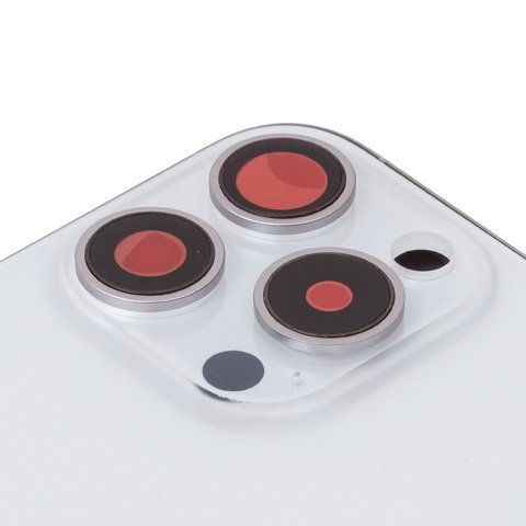 Корпус для iPhone 15 Pro, білий, з тримачем SIM-карти, з боковими кнопками, Original (PRC), EU Version, white titanium Прев'ю 1