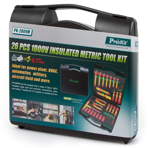 Insulated Tool Kit Pro'sKit PK-2809M Preview 2