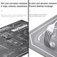 Insulation Mat Mechanic V77, (stain resistant, heat resistant, 600 mm, 350 mm) Preview 2