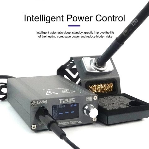 Soldering Station GVM T245, (digital, 130W) Preview 4