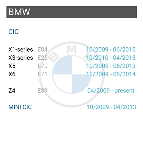 Безпровідний CarPlay та Android Auto адаптер для BMW з CIC Прев'ю 2
