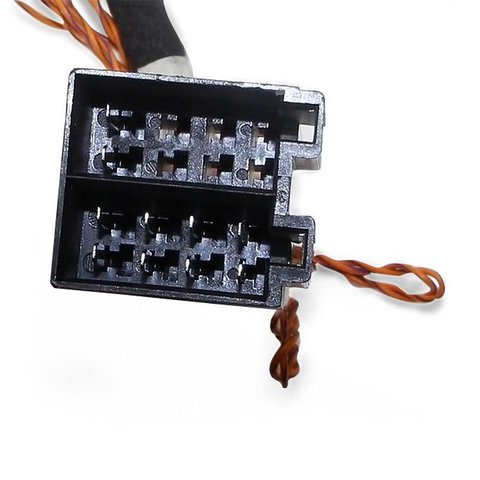Переходник ISO QuadLock с проводкой для подведения кан-шины Can-bus для ...