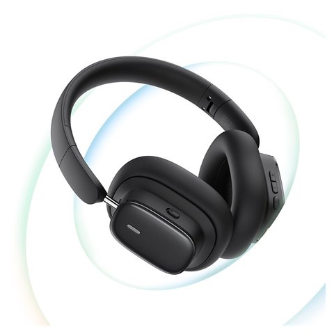 Earphones Baseus Bowie H1i, (black, wireless, bluetooth 5.3) #A00050402113-00 Preview 1