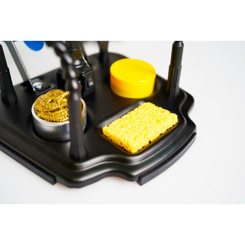 Soldering Helping Hand with LED Magnifier Pro'sKit SN-396N Preview 2