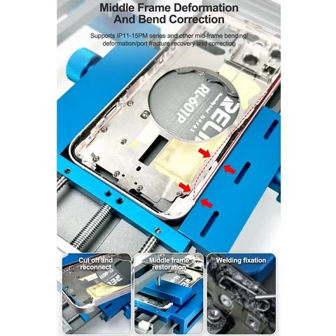Holder RELIFE RL-601P, (for mobile device repair) Preview 3
