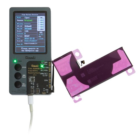 Battery compatible with iPhone 11 Pro, (Li-ion, 3.83 V , 3400 mAh, High Capacity, original IC) #616-00659 Preview 1