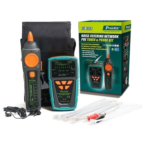 Probador de redes de telecomunicaciones y líneas de transmisión de datos Pro'sKit MT-7029 Vista previa  1