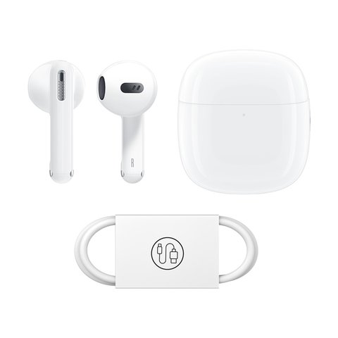 Auricular Baseus Bowie WX5, inalámbrica, blanco, con funda de carga, con cable, #A00051000213-00 Vista previa  1