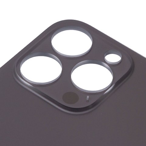 Panel trasero de carcasa puede usarse con iPhone 14 Pro Max, negra, no es necesario desmontar la cámara, Original (PRC), big hole Vista previa  1