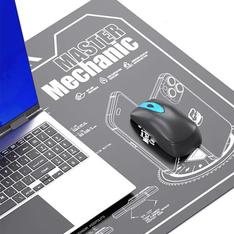 Alfombrilla aislante Mechanic V78, resistente al calor, resistente a las manchas, 600 mm, 350 mm Vista previa  3