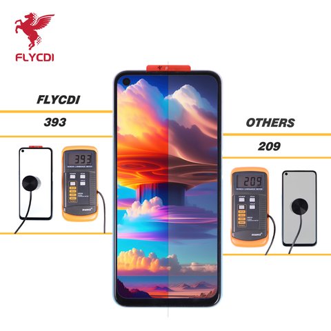 Pantalla LCD puede usarse con Oppo A52, A72, A92, negro, sin marco, FLYCDI, CPH2061, CPH2069, PADM00, PDAM10, CPH2067, 1540396652 Vista previa  2