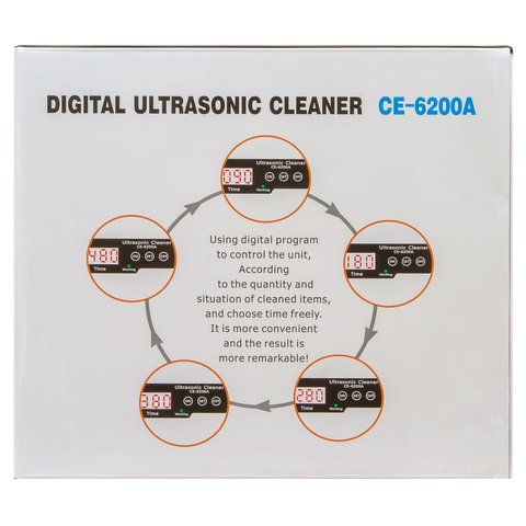 Ультразвукова ванна Jeken (Codyson) CE-6200A Прев'ю 11