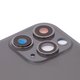 Задня панель корпуса для iPhone 11 Pro, сіра, із склом камери, small hole, matte space gray Прев'ю 1