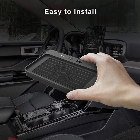 Безпровідна зарядка QI для Ford Explorer 2020-2021 р.в. Прев'ю 3