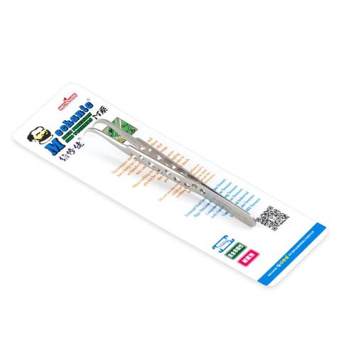 Пінцет монтажний Mechanic SAK-15, вигнутий, 120 мм Прев'ю 1