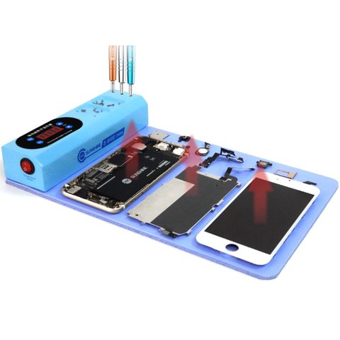 Нагревательный коврик для разборки (cепаратор) Sunshine S-918E mini, 225 × 175 мм Превью 1