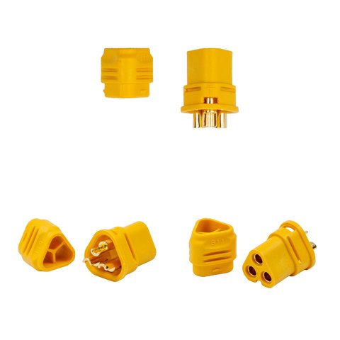 Силовий роз'єм живлення Amass MT30-F, "мама" Прев'ю 1