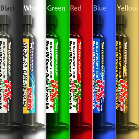 Паяльна маска Mechanic SU3, чорна, 10 мл, ультрафіолетова Прев'ю 4