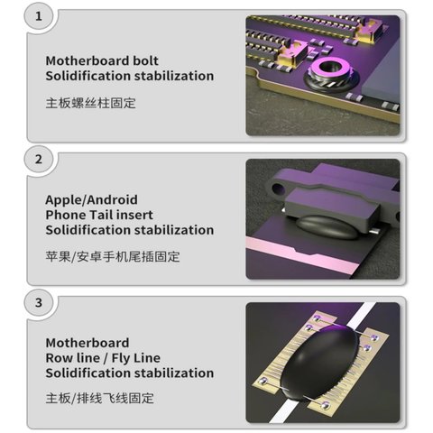Паяльна маска Mechanic SU3, чорна, 10 мл, ультрафіолетова Прев'ю 5