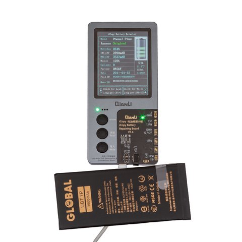 Акумулятор Mechanic для Apple iPhone 7 Plus, Li-Polymer, 3,82 B, 3500 мАг, збільшена ємність, original IC Прев'ю 1