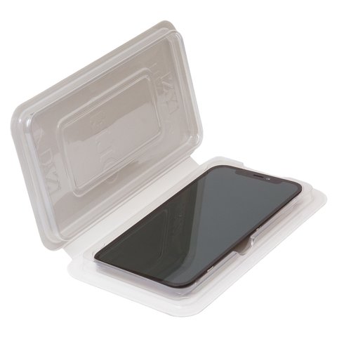 Дисплей для iPhone 12, iPhone 12 Pro, чорний, з рамкою, High Copy, без помилки, (OLED), ZY-OLED OEM hard, diagnosable Прев'ю 2