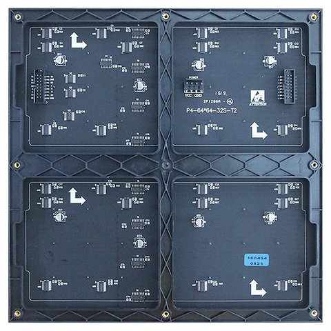 LED-модуль для реклами (RGB SMD2121, 256 × 256 мм, 64 × 64 точок, IP20, 1000 нт) Прев'ю 1