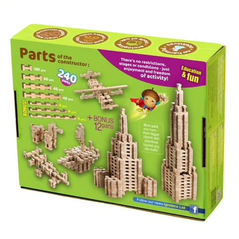 Конструктор IGROTECO Фантазія 240 Прев'ю 1