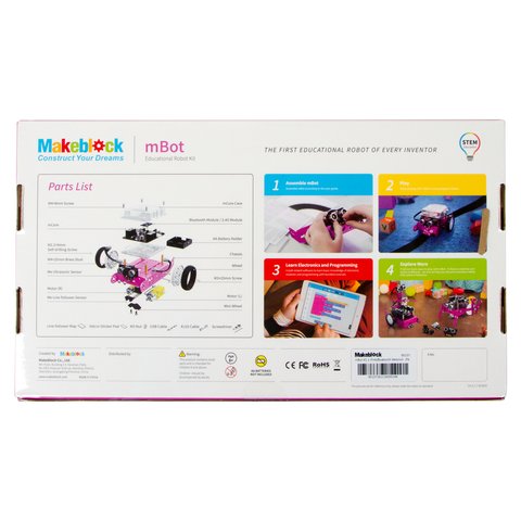 Juego de construcción Makeblock mBot v1.1 (rosado) Vista previa  6